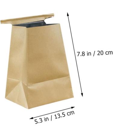 15pcs Travel Kraft Paper Car Trash Bags - Light Brown Vomit Bag Disposable - Buy Online on GoSupps.com