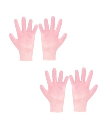 FOMIYES 2 Pairs Whitening Moisturizing Gloves Natural Gel Gloves Hand Treatment Overnight Gloves Bedtime Gloves Anti- Drying Beauty Mitten Hand Care Gloves Spa Sebs Miss Sun Protection