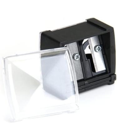 Precision Cosmetic Pencil Sharpener for Eyebrow Eyeliner 2 Holes Black - Buy Online on GoSupps.com