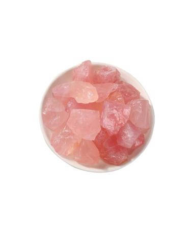 Room Decoration 100g Natural Raw Crystal Pink Rose Quartz Crystal Minerals Specimen Crystal Love Natural Stones and Fish Tank Decor Great Choice for Home Decoration (Size : 1-2cm100g)