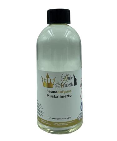 Small moments Sauna infusion Muskalimetto - 500ml in a PET bottle with drip closure and child locking - also for professional users Muskalimetto 500ml