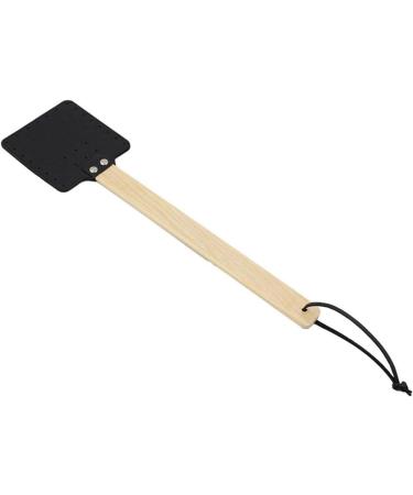Leather Bug Swatter-Wooden Handle Household Easy Using Bug Pest Control Tools Garden Supplies (Color : Black) - Buy Online on GoSupps.com