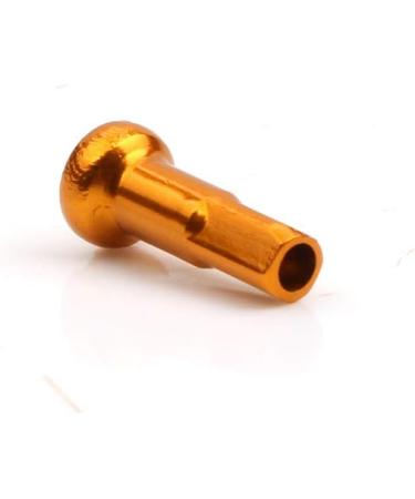 40pcs 14G 6 * 14mm Gold Steel Bicycle Spoke Nipples | Mountain Bike Spoke Caps - Buy Online on GoSupps.com