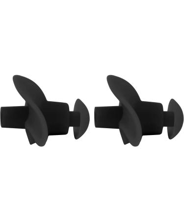 Respicefinem RepiceFinem 1 Pair SHELNIATHE Soft Silica Gel Ear Candles Waterproof Dustproof for Water Sports Pink Loose Comfortable to Wear and Designed Black - Buy Online on GoSupps.com