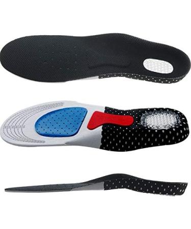 Orthopedic Insoles for Heel, Plantar Fasciitis & Knee Pain Relief | Full Length Support - L(28.5cm) - Buy Online on GoSupps.com