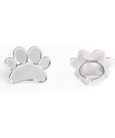 Brussels 1 Pc Women Mini Manicure Palette Metal Nail Art Polish Palette Paint Palette Finger Rings Manicure Cream Open Ring 1 - Buy Online on GoSupps.com
