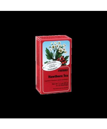 Floradix Hawthorne Organic Herbal Tea - 15 Bags - Buy Online on GoSupps.com
