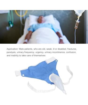 Urine Collector – Silicone Wearable Urine Bag & Catheter for Men | 1000ML & 2000ML | Travel Incontinence Solution for Elderly & Bedridden Patients - Buy Online on GoSupps.com