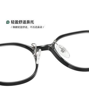 Buy SERONI Blue Light Blocking Glasses for Women & Men - Round TR90 Frame Anti-UV Ray Computer & Reading Glasses - Stylish Orange 51mm - Buy Online on GoSupps.com