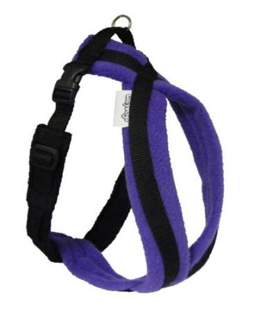 CosyDogs purple fleece dog harness: sizes 0 to 6: you and your dog walk at ease and comfort with a CosyDogs fleece harness Size 3 (49-70cm) Chest