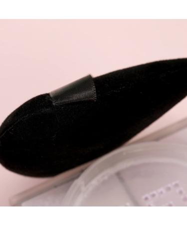 Androxeda 15-Piece Powdered Face Triangle Makeup Sponge Set - Soft Body Cosmetics Primer for Loose & Mineral Powder - Wet/Dry Tool in Black White Pink - International Shipping Available - Buy Online on GoSupps.com