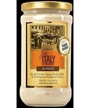 Little Italy In The Bronx Alfredo Sauce, 15 Ounce -- 6 per case
