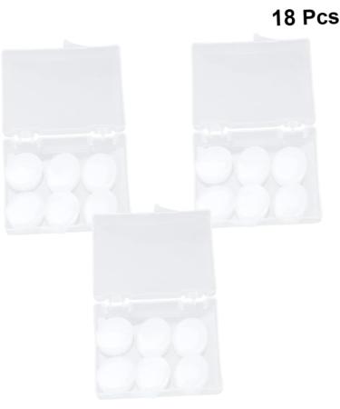 FRCOLOR 18pcs White Heel Mask & Bolster Pillow Case with Noise Canceling Ear Buds | Bee Costume & Adult Lighter Fluid | Bra Clips for Back Sound | Perfect for Child Sports - Worldwide Shipping - Buy Online on GoSupps.com