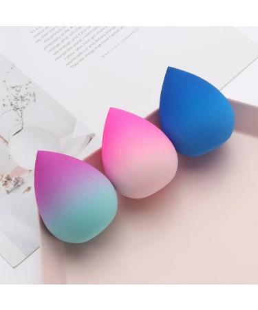 Soft And Elastic Color Cosmetics Egg Vibrant Make Up Sponge Achieve Seamless Makeup Looks Effortlessly(Black) - Buy Online on GoSupps.com