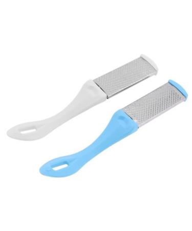 Housoutil Pedicure Foot File Foot Tool Handle Foot Pedicure Tools Sandpaper Tool Double-Side Foot Pedicure Tools for Feet Exfoliating Pedicure File White