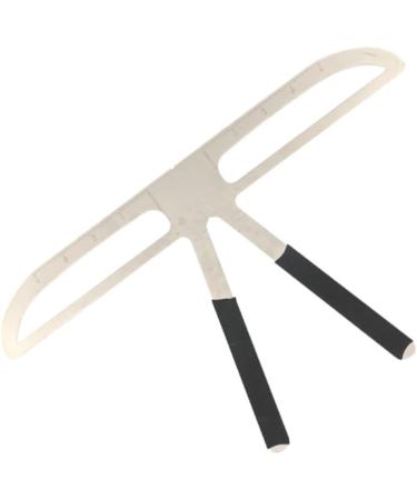 Beavorty 3pcs Eyebrow Ruler Three-point Kits Eyebrow Shaper Stencil Kit Eyebrow Measure Ruler Stainless Steel mediumx3pcs As Shownx3pcs - Buy Online on GoSupps.com