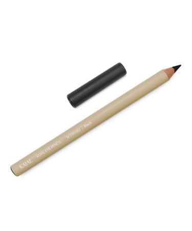 JUNGL CK Kajal noir - Souligne vos yeux - Crayon kh l avec un l ger effet d'entretien - Soluble dans l'eau pour ne pas irriter inutilement la zone sensible des yeux - Sans silicone micro-plastique et