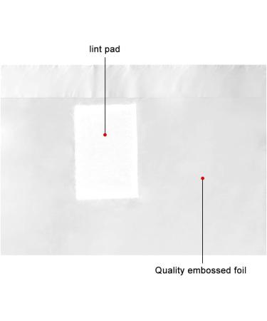 500 Pcs Nail Foil Wraps Remover with Pre-attached Cotton Pads - Gel Polish Soak Off - Buy Online on GoSupps.com