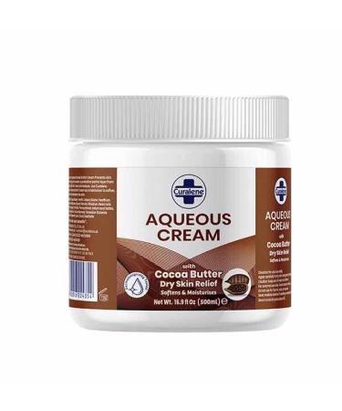 Curalene Cocoa Butter Aqueous Cream for Dry Skin Relief 500ml