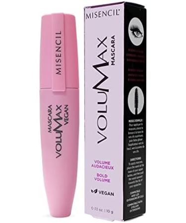 VoluMax Vegan Mascara by Misencil. With an intense black color this vegan formula coats and thickens lashes instantly for an impressive volume while providing perfect definition to both natural lashes and lash extensions. - Buy Online on GoSupps.com