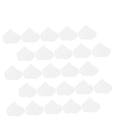 25 Pairs Foot Mask Foot Soaking Covers Pedicure Socks Pedicure Feet Cover Feet Covers Moisturizing Use Foot Covers Foot Cover Film Single Layer White Socks Non-woven Fabric