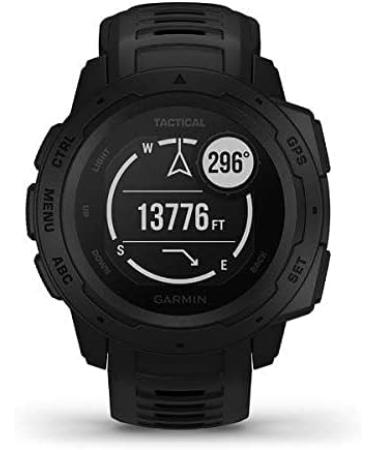 Garmin Instinct Tactical  Rugged GPS Watch  Tactical Specific Features  Constructed to U.S. Military Standard 810G for Thermal  Shock and Water Resistance  Black - Buy Online on GoSupps.com