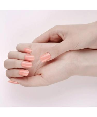 Zaubern gel4Home- UV wraps UV nail foils gel nail wraps semi cured gel nails (Peaches)