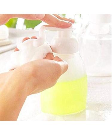 250ml Refillable Foam Pump Bottles - 2 Pack for Makeup Shampoo Facial Cleanser & DIY Hand & Body Wash - Buy Online on GoSupps.com