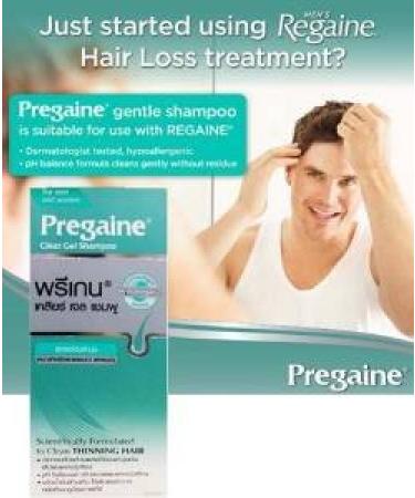 Pregaine Clear Gel Shampoo 200 ML.(Honest Succeed)
