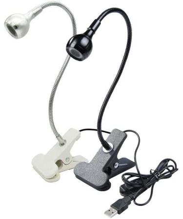 UV USB LED Blacklight Gooseneck Lamp - Ideal for Apres Gel x Nail Tips & Satin Black Light Fluorescent Paint Detection | Perfect for UV Gel Nails & Curing | Clamp Fixtures, Plug & Play | Buy Now - Buy Online on GoSupps.com
