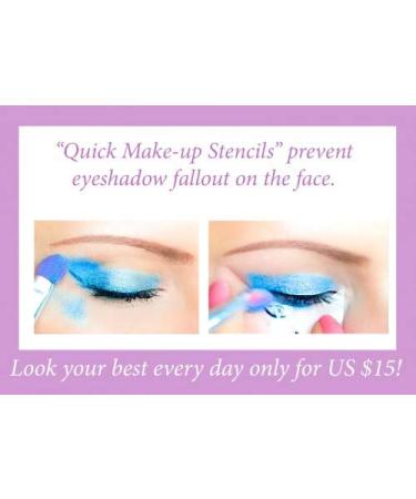Quick Make-Up Stencils Set | 3 Easy Application Tools for Flawless Looks - Shop Internationally - Buy Online on GoSupps.com
