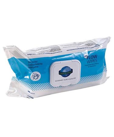 Unigloves FLOW WIPES fresh cleaning - hygiene wipes - disinfection 100 pack