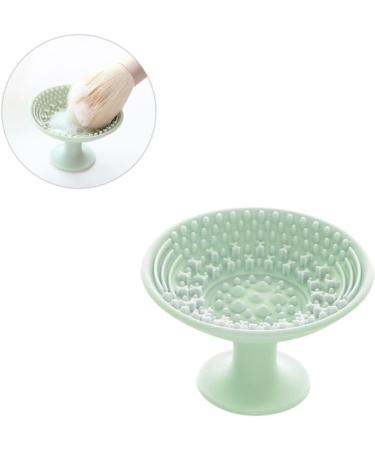 HOMSFOU 2pcs Hair Brush Cleaner Brush Cleaning Plate Brush Cleaning Pad Makeup Cleaner Detergent Makeup Brush Scrub Board - Buy Online on GoSupps.com