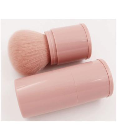 Portable Retractable Powder Brush - Pink | Best eCommerce for International Shipping - Buy Online on GoSupps.com