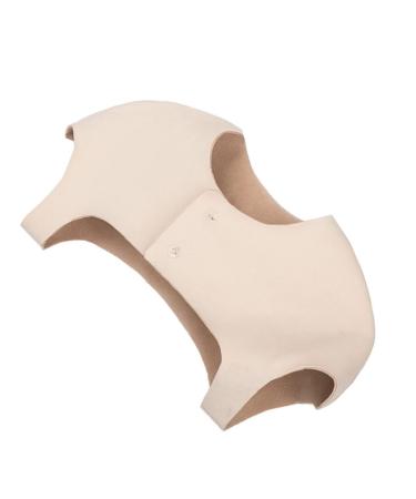 Mobestech 1pc Shoulder Shawl Snuggle Women Supple Shoulder Women Shoulder Heating Pad for Shoulder Winter Shoulder Brace Shoulder Support Brace Neck Middle Aged Elasticity Warmer Derong 45X29X1CM Beige 2
