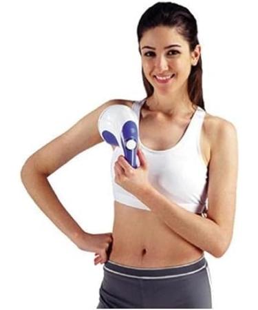 Relax and Tone Body Massage Device - Versatile Massage Belt for Weight Loss Muscle Building & Relaxation | 4 Attachments for ABS Shoulders Hips Thighs & More - Buy Online on GoSupps.com