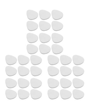 FRCOLOR 18 Pairs Forefoot Pad High Heel Insoles High Heel Grips Front Foot Pads Flat Insole of Foot Insole Support Front Half Pads High Heel Cushion Cashmere Wool Girl Gel Invisible White Whitex3pcs 7X6X0.5CMx3pcs