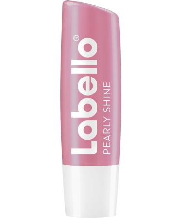 Beiersdorf Labello Pearly Shine Lip Balm with shimmering pearl shine for 24 hours of moisture nourishing lip balm with shea butter and natural oils 48 g Stick Pearly Shine lip balm - Buy Online on GoSupps.com
