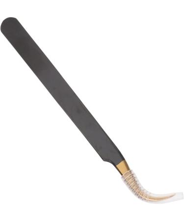 Professional Stainless Steel Curved Eyelash Extension Tweezers - Ergonomic Portable & Safe for Home Use - Buy Online on GoSupps.com