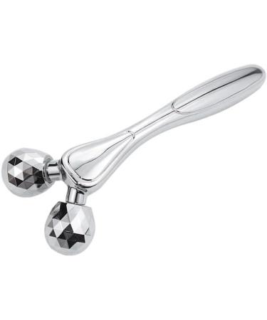 Black Y-Shaped 3D Metal Facial Roller - Manual Slimming Massage Stick for Beauty - Buy Online on GoSupps.com