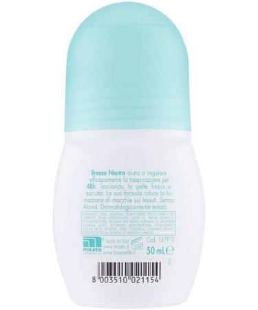  Felce Azzurra Pack of 3 Breeze Roll-On Neutral Air Fresheners 50ml + 1 free pack of Blue Fern Talcum Powder 100g envelope - Buy Online on GoSupps.com