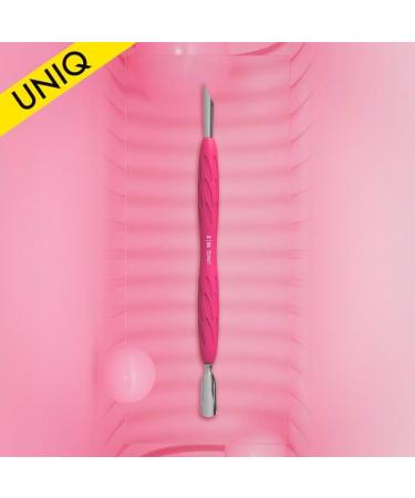 STALEKS PRO by Natury Nails Cuticle Pusher with Rubber Silicone Handle Stainless Steel UNIQ 10/2 - Buy Online on GoSupps.com