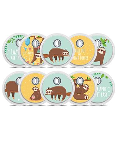 FreeStyle Libre 3 Sensor Sticker - Set of 10 "Take it easy" - Stickers for sensors | Diasticker