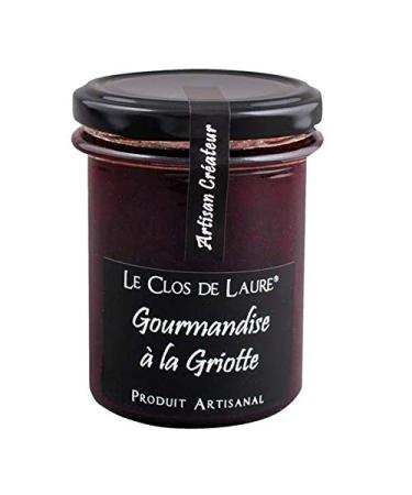 Le Clos de Laure cherry jam with chocolate and cognac from France 220g cherry with cognac and chocolate