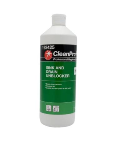 CleanPro+ Sink and Drain Unblocker H12 1 Litre x 1 Sink and Drain Unblocker 1