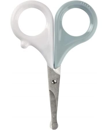 BEABA Nail Scissors for Babies and Kids - for Nail Care and Manicure - Rounded Tips - Blue - Buy Online on GoSupps.com