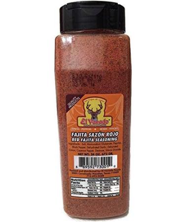 Fajita Sazon Rojo (Red Fajita Seasoning) (24 oz) 1.5 Pound (Pack of 1) - Buy Online on GoSupps.com