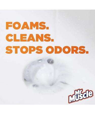 MR MUSCLE - ACTIVE DRAIN FOAMER 500ml KIT/BATH - PACK OF 6 - Buy Online on GoSupps.com