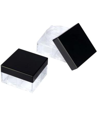 Beavorty 9 pcs Travelling Empty Bottle Grids Puff Loose Subage Without Portable Cosmetic Case Powder Square Size 2x3pcs As Shownx3pcs - Buy Online on GoSupps.com