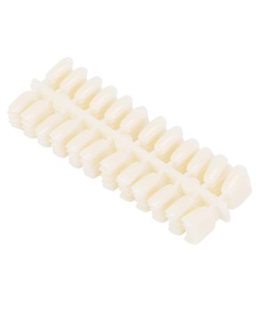 Desikixudy Square Head Nail Piece Nail Color Card Flat Bottom Solid Nail Piece Display Nail Piece Sample Flat Bottom Color Card